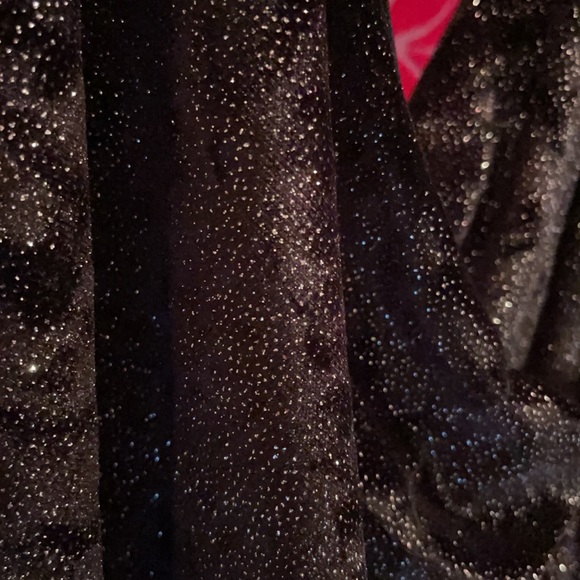 DRESS FORUM Los Angeles Sparkly Black Mini Dress - Picture 2 of 2